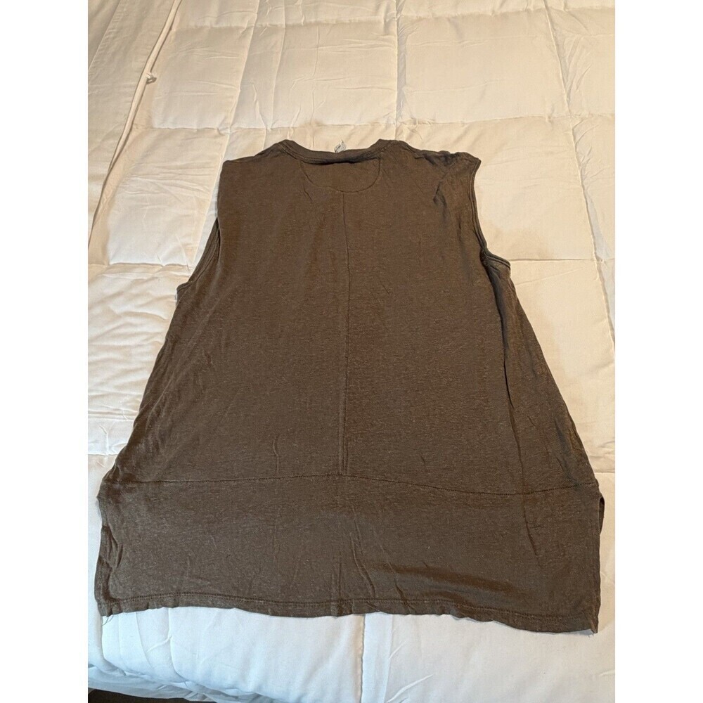 We the Free People Sleeveless Loose Tops Split Hem XS Cap Sleeve